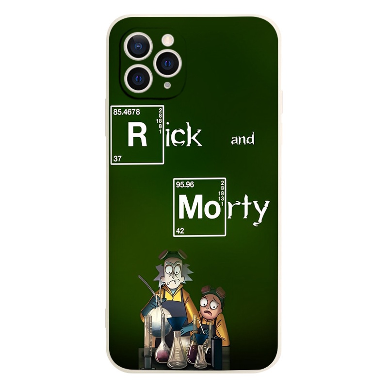 Ốp Điện Thoại Mềm Hình Ric.k and Mor.ty nhà nghiên cứu Cho iPhone 14 13 12 11 Pro Max Xs Max Xr X 7 8 6 6s Plus e5152