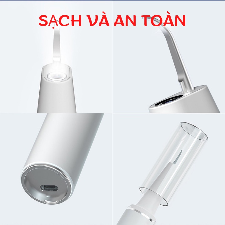 Máy lấy cao răng Xiaomi, cạo vôi răng tại nhà Xiaomi Sunuo T12 pro, tích hợp camera siêu nét, xem qua điện thoại