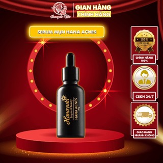 Serum mụn hanayuki - serum mụn hana acness khôi phục làn da sáng đẹp láng mịn cho bạn