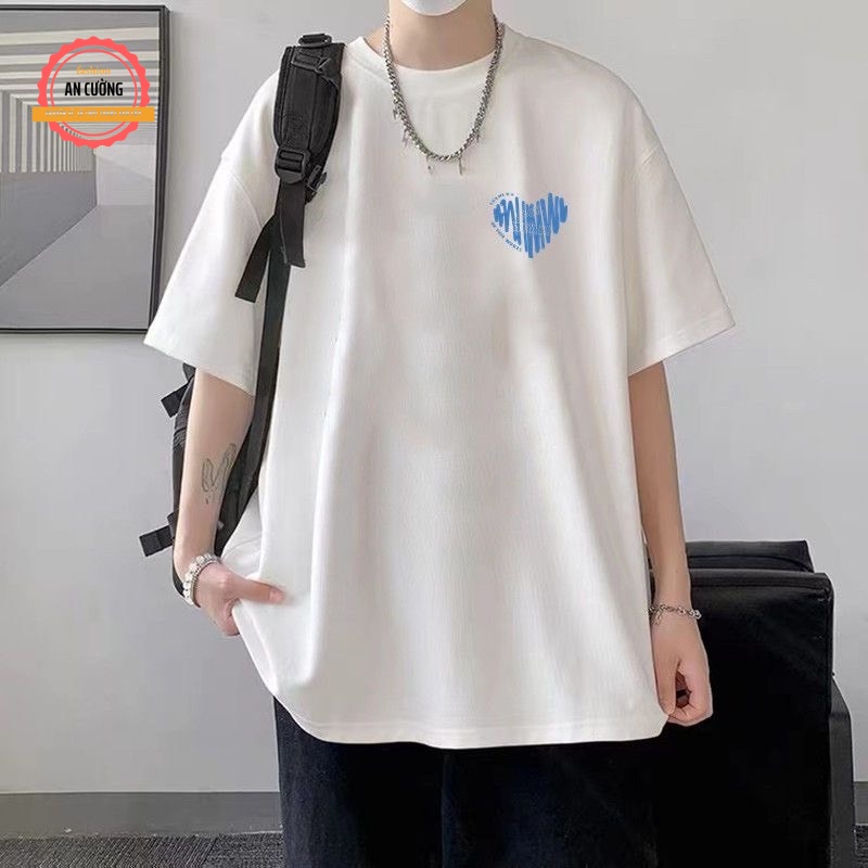 Áo thun nam, áo phông nam tay ngắn cổ tròn chất cotton khô, dày dặn thoáng mát ATN045 - An Cường Fashion