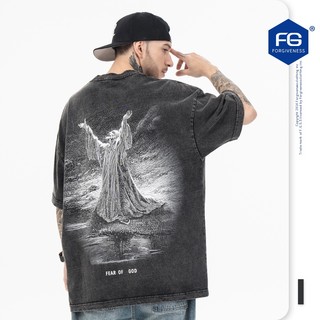 Áo thun form oversize fear of god union tee | 3t streetwear