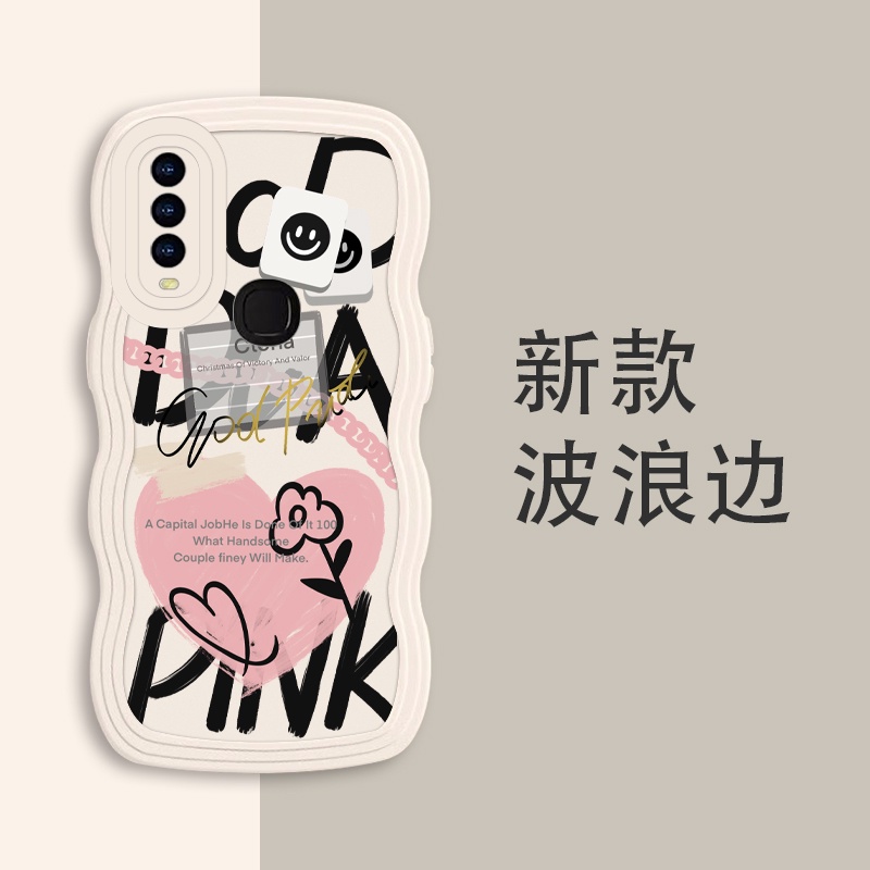 Ốp Điện Thoại Silicon Chống Rơi Họa Tiết graffiti Cho vivo y17 y11 y15 y12 y20 y21 y93 y91 y50 y15s