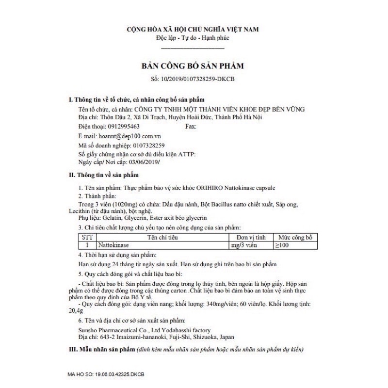 Viên Hỗ Trợ Phòng chống Đột Quỵ 4000 và 4200 FU Orihiro.