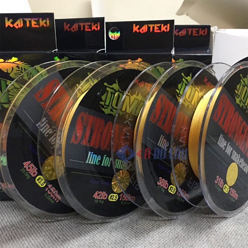 Dây PE Toman strongest X8 150m Thái Lan