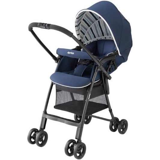 (CHÍNH HÃNG) Xe đẩy Aprica Karoon Air AC Bright Stripe NV - bảo hành 12 tháng