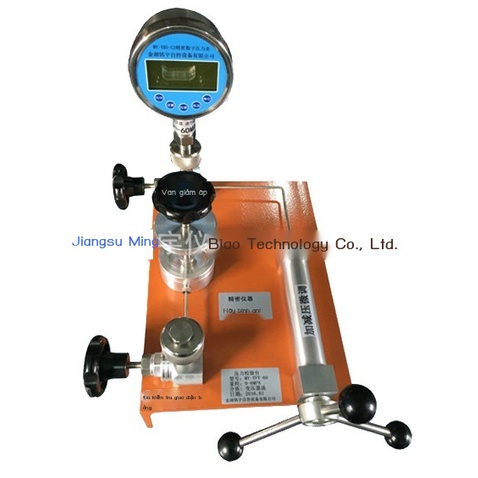 Hiệu chuẩn áp suất Bộ Đồng hồ đo Bàn kiểm tra thủy lực Hướng dẫn sử dụng Máy tính để Nguồn Nhà sản xuất
