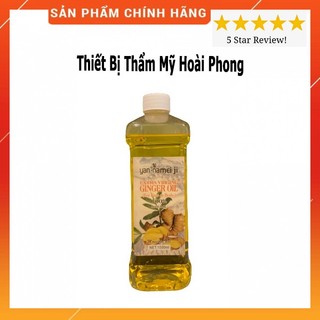 Tinh Dầu Massage, Body Thảo Dược Gừng Tinh Dầu Gừng Hoa Hồng Lawender.500ml
