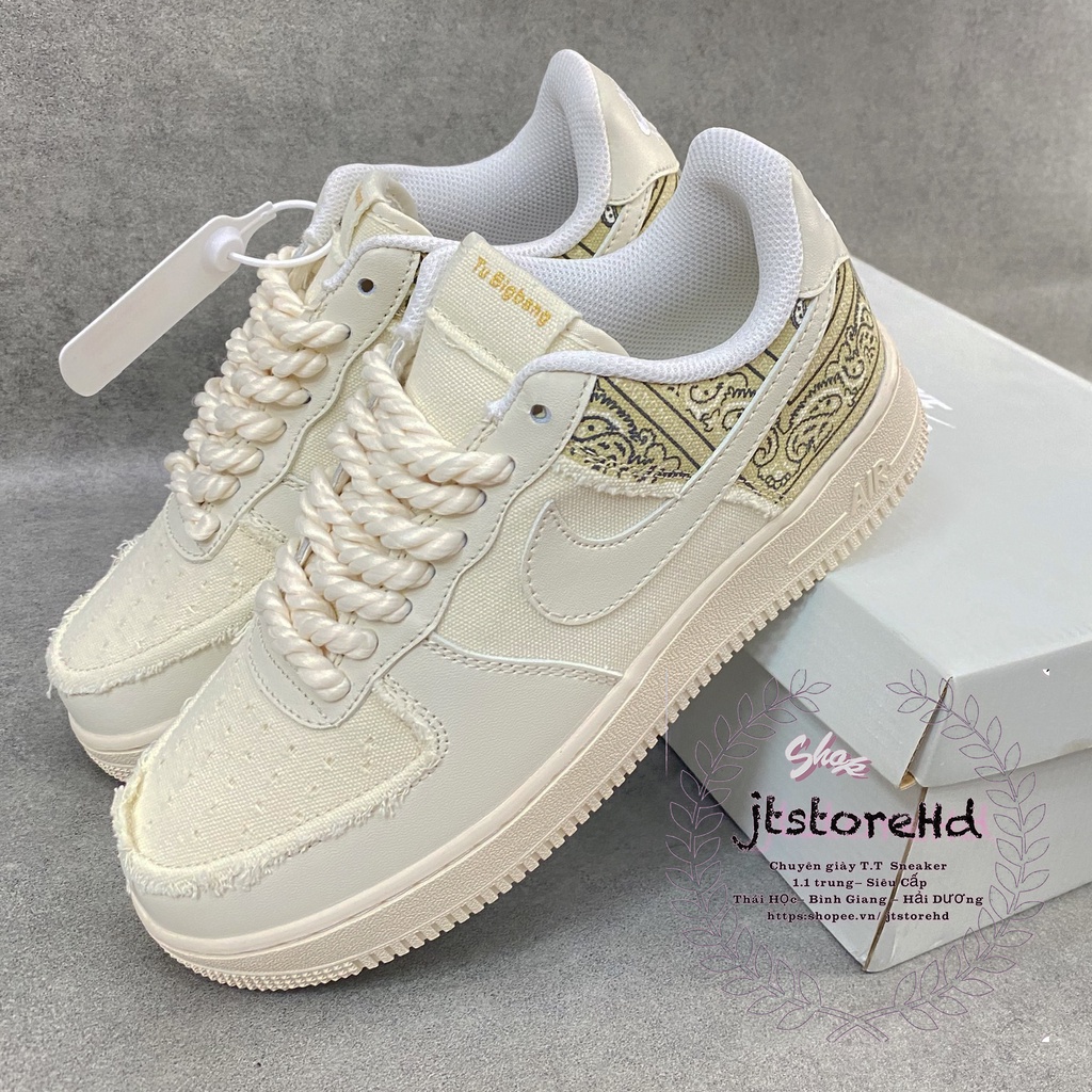 Giày_Nike air force 1, Af1 dây thừng bản SC Trung bản mới nhất 2022 [JTstore]