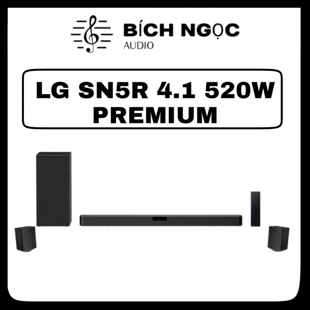Loa thanh LG SN5R 4.1 520W chính hãng mới 100%