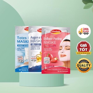 Mặt nạ SCHAEBENS làm sạch lỗ chân lông, tẩy tế bào chết, chống lão hóa, nội địa Đức
