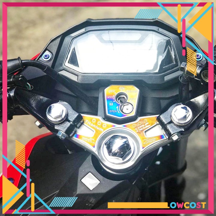 Tem Titan GR5 Dán Ổ Khoá, Ghi Đông Xe Sonic 150