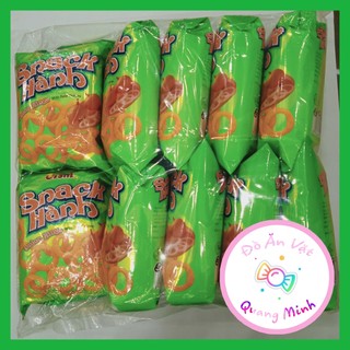 Bán sỉ bịch Bim bim Oishi Snack Hành gói lớn 32 g/10 gói giòn sụn thơm ngon, đồ ăn vặt tuổi thơ, đồ ăn vặt cổng trường
