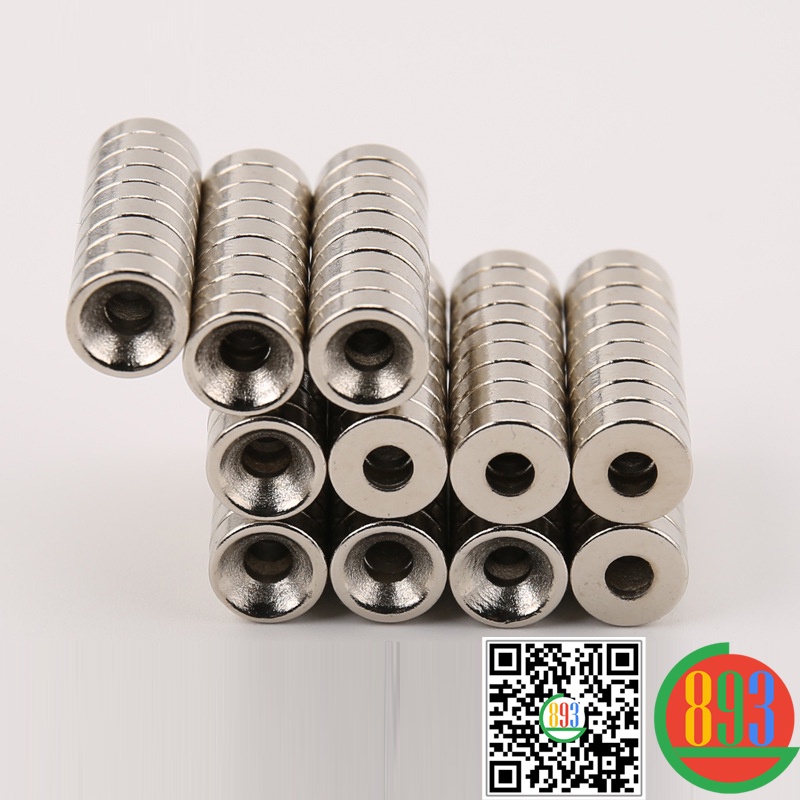 Nam châm trắng - nam châm đất hiếm lực hút siêu mạnh, nhiều hình dạng, kích thước cho hộp quà, túi xách, đồ chơi