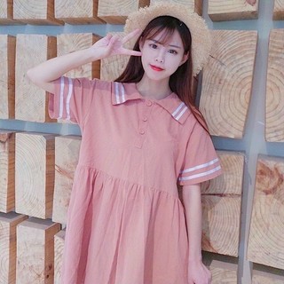 Đầm babydoll thuỷ thủ đáng yêu