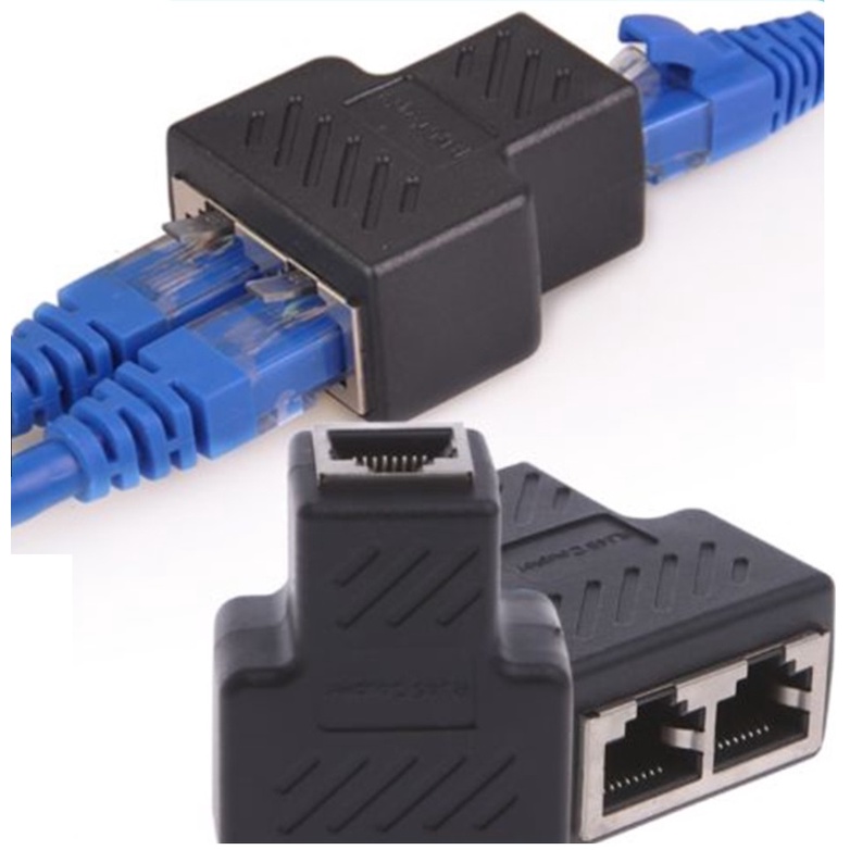 Bộ nối chia mạng LAN từ 1 ra 2 cổng chuyên dụng cho RJ45