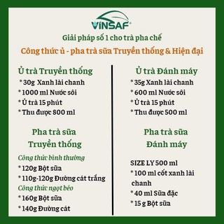 TRÀ XANH LÀI VINSAF - 1KG