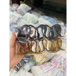 Kẹp tóc càng cua 3 răng,5 răng (lố 12 chiếc)