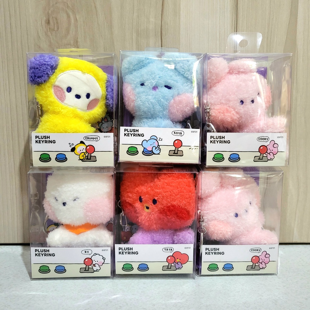 Móc khóa bông BT21 MININI DOLL KEYRING