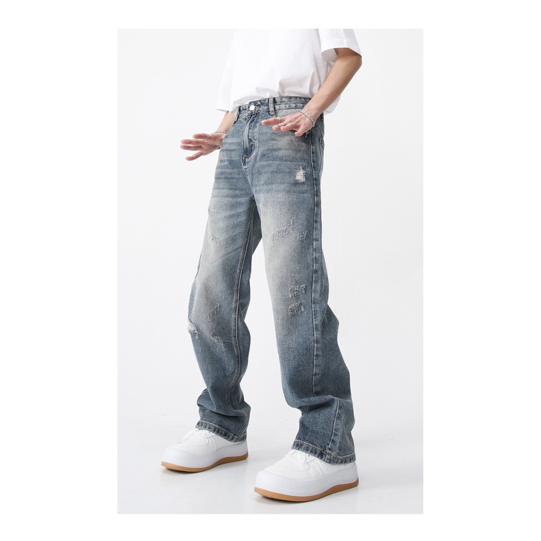 Quần Jean Suông Nam form đứng chất vải đẹp