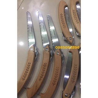 Cưa gấp Nhật lưỡi thép trắng không rỉ