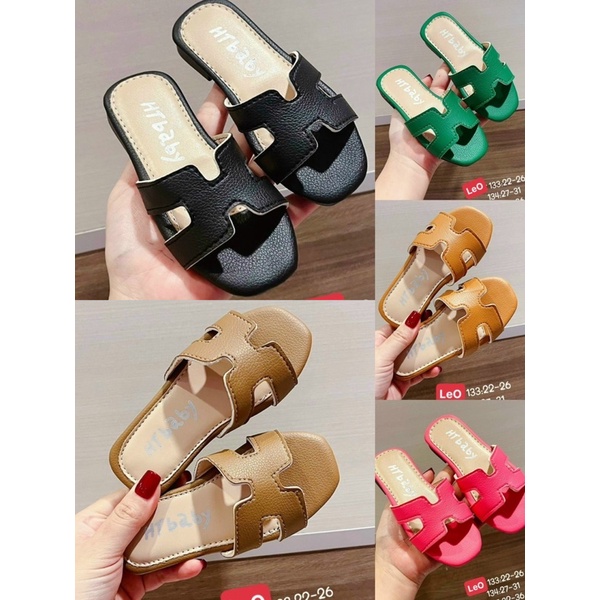 Dép lê chữ H cho bé gái