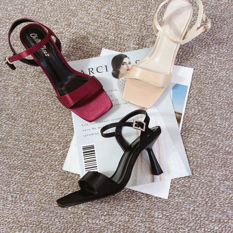 Sandal gót nhọn  7p-1065