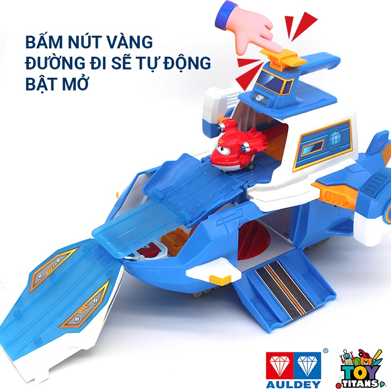 Đội bay siêu đẳng SUPERWINGS - Tàu Bay Thế Giới - Có đèn và phát nhạc
