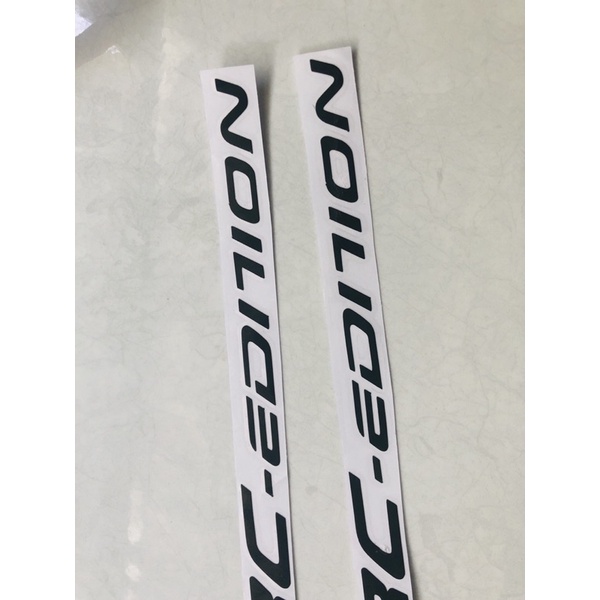 Phuộc RC Đen Decal