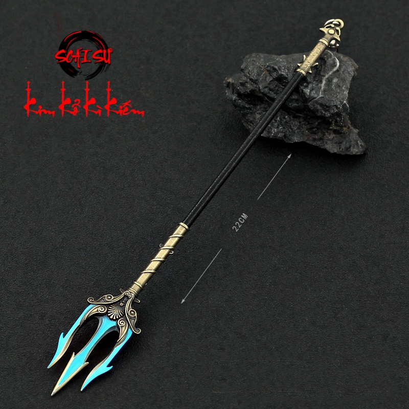 Mô hình Hải Thần Tam Xoa Mâu 22CM - God of War