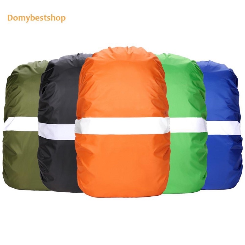 Bọc balo Có Phản Quang, trùm balo yên xe chống thấm nước nhiều size, đồ đi phượt, phụ kiện balo đi chơi du lịch gọn nhẹn