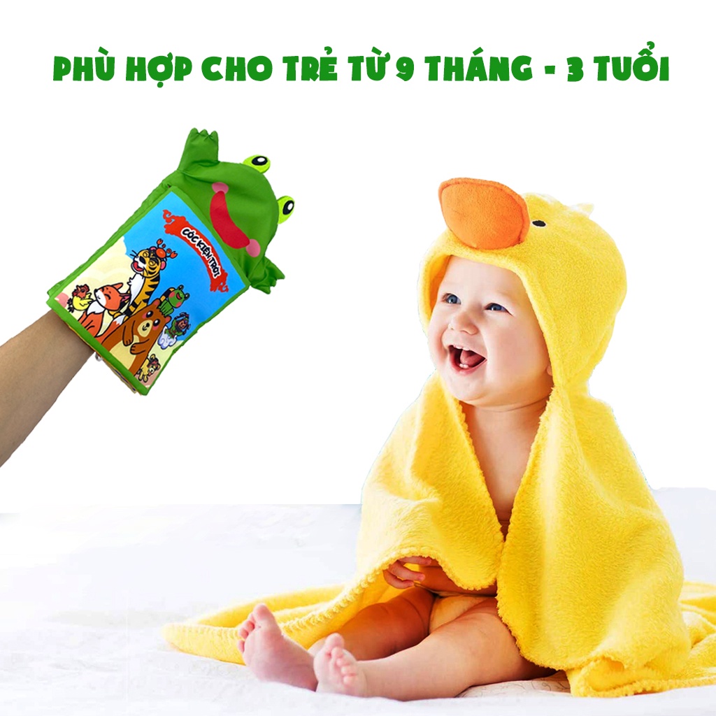 Sách Vải Tương Tác Giúp Bé Phát Triển Đa Kĩ Năng - Benrikids