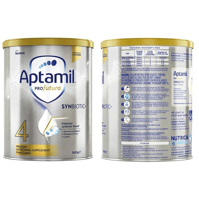 Sữa Công Thức Aptamil Profutura Úc Đủ Số 1-2-3-4 Date Xa Có Tem Phụ