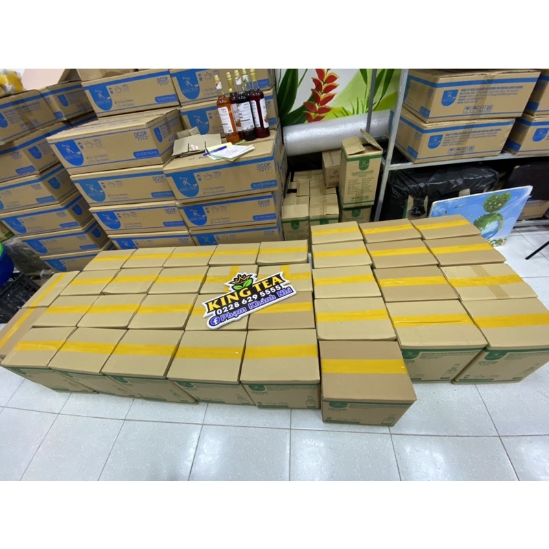 Siro Lá Nếp KINGTEA.XT - Chai 800ml