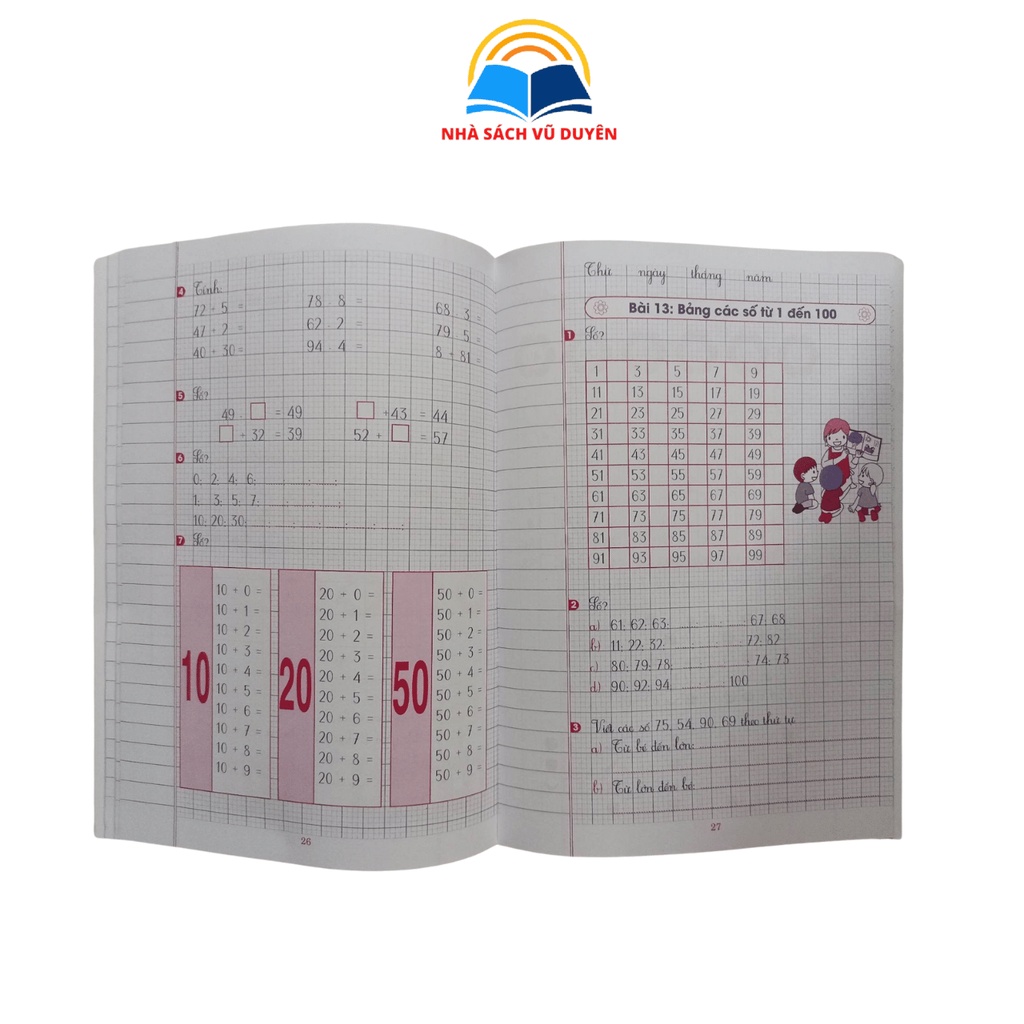 Sách - Combo Vở Ôli Bài Tập Toán Lớp 1 - Biên Soạn Theo Chương Trình SGK Chân Trời Sáng Tạo