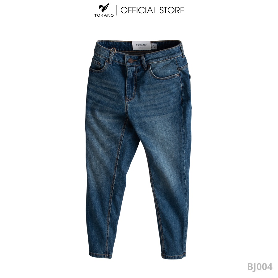 Quần Jeans nam TORANO dáng basic Slim Co Giãn Tốt, Không Bai Xù, Bền Màu, Phom Trẻ Trung DABJ004