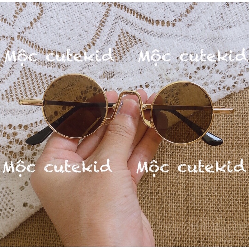 Mắt kính cho bé trai bé gái QCCC - HÌNH THẬT - FREESHIP - chống nắng chống bụi chụp hình thời trang sống ảo cho bé yêuo