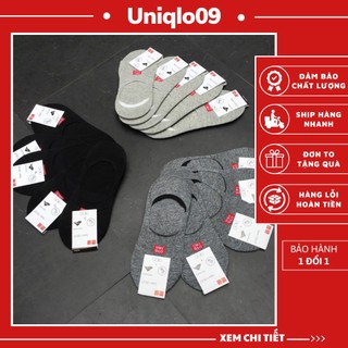 Set 5 đôi tất, vớ lười nam u.ni combo 5 đôi tất hài ngắn chống hôi chân - unq04