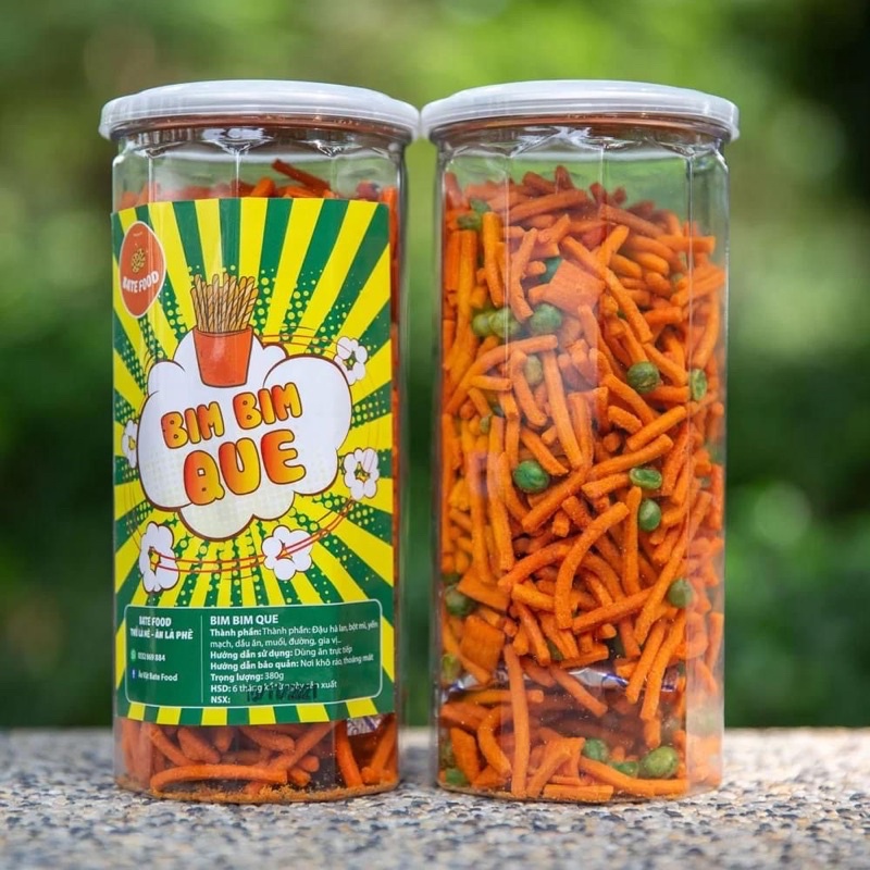 Snack, bim bim que đậu hà lan