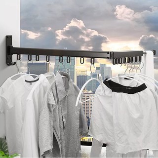 Cây treo đồ thu mở xoay 360 độ thông minh 60+60+29cm - home decor furniture