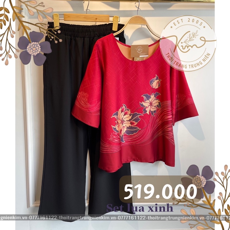 Sét lụa xinh trung niên cao cấp