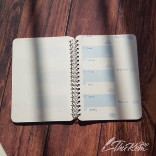Sổ kế hoạch lò xo dọc  A5 Weekly Planner- VWP (Blueangel)