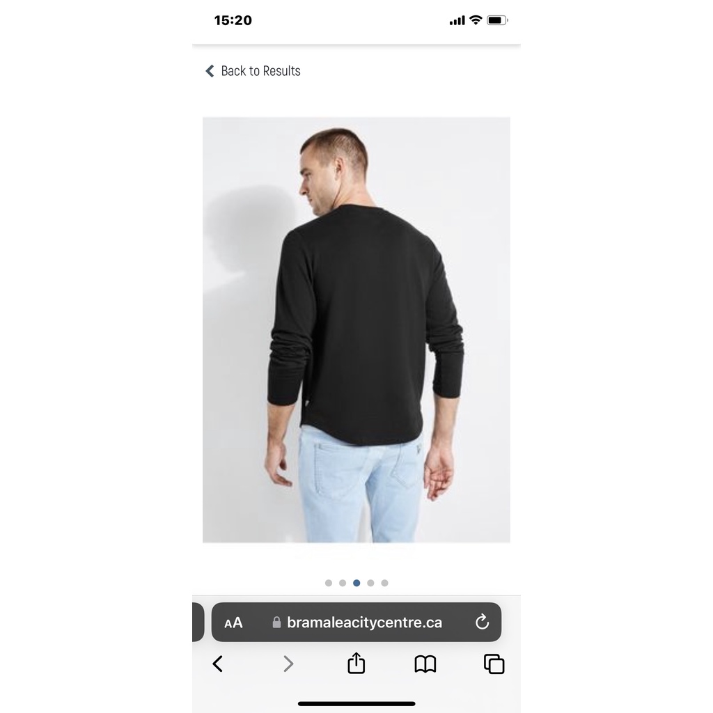 Áo Tay dài Nam Guess fom body vạc bầu 1mau thun dày dăn co giản