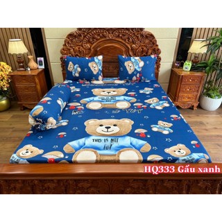 Mẫu ga gối gấu xanh siêu xinh-bộ thun hàn quốc 3D