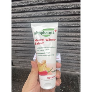 Kem Thuốc mỡ xoa bóp giảm đau làm ấm nóng cơ và khớp Altapharma Muskel-Wärme-Balsam