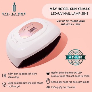 Máy hơ gel Sun X8 Max