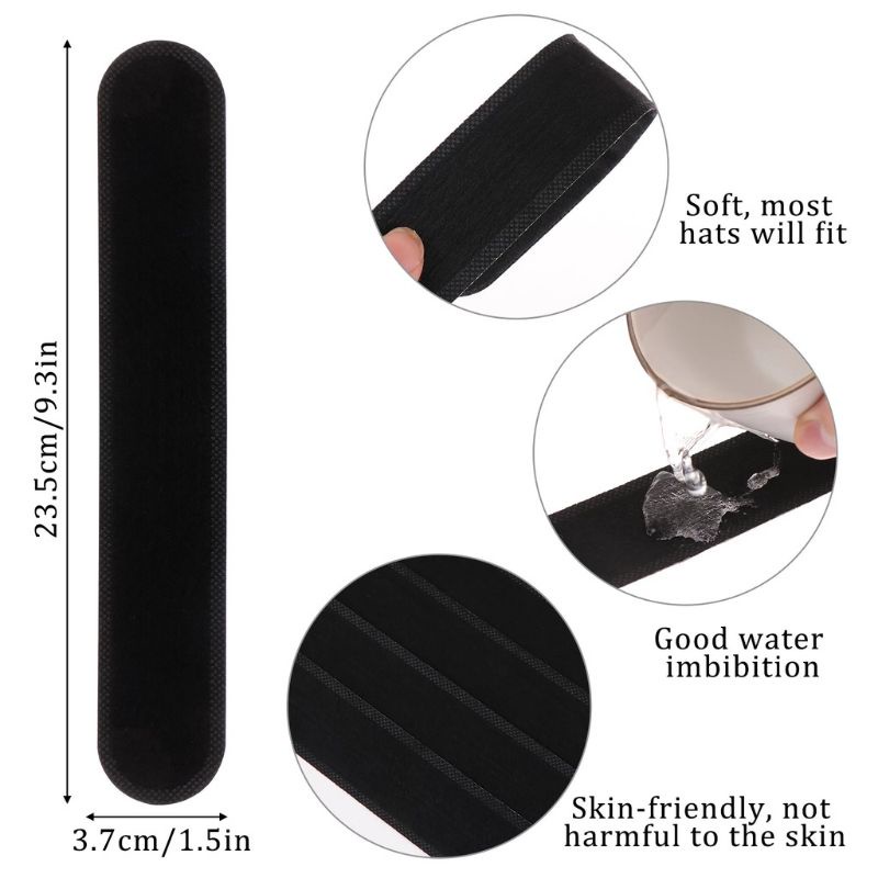 Set 10 miếng dán cổ áo sơ mi ,tay áo, dán mũ nón thấm hút mồ hôi, chống bẩn chuyên dụng