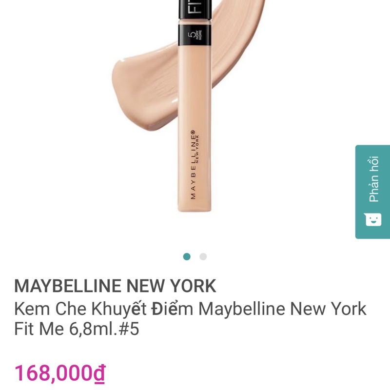 [HSD 25] Che khuyết điểm Maybeline Fit Me (New York/ USA)