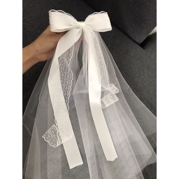 Lúp cô dâu phối nơ tiểu thư nhiều mẫu