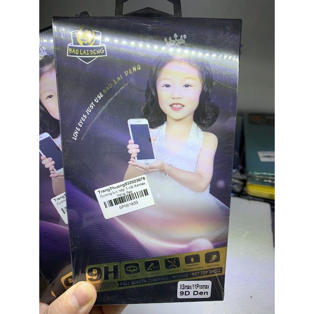 Cường lực hộp 1 cái Xsmax, 11 pro max, hàng đẹp