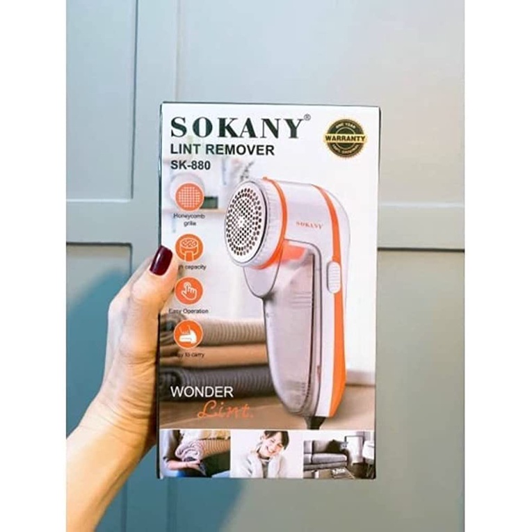 MÁY CẮT LÔNG XÙ SOKANY - Máy cắt lông xù quần áo mini SOKANY